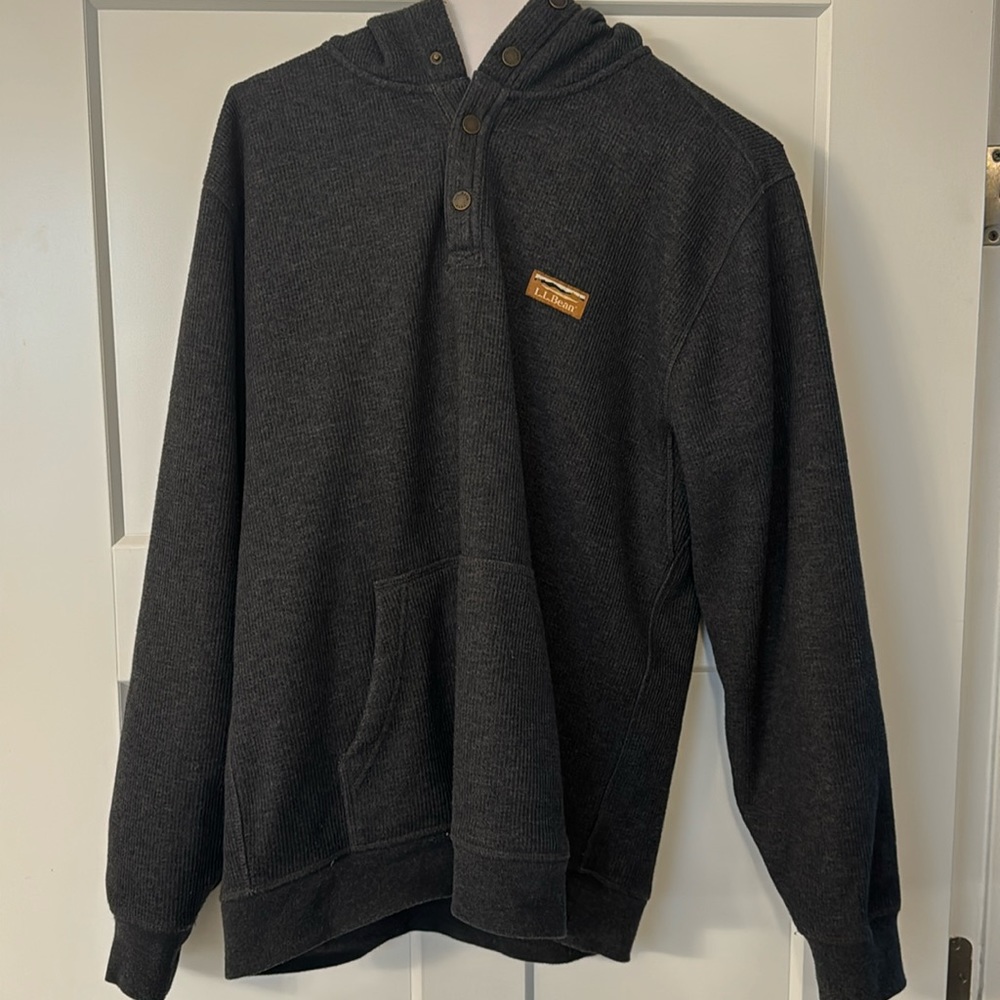 L.L. Bean L fleece hoodie